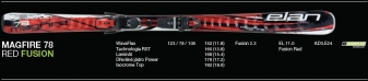 Горные лыжи Elan Magfire 78 Red Fusion EL 11