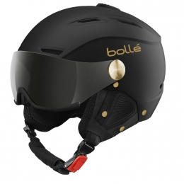 Горнолыжный шлем Bolle BackLine Visor Black & Gold With
