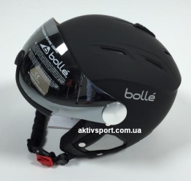 Горнолыжный шлем Bolle BackLine Visor Black & Gold With