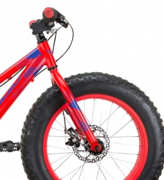 Детский велосипед fat bike Felt Cruncher Matte Fluoro Red 20