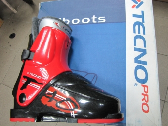 Горнолыжные ботинки TecnoPro Е-40 black red 084019 - Акционные ботинкиTecnoPro - aktivsport